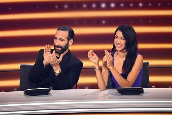 Bild 1 von 6: Massimo Sinato (l.); Rebecca Mir (r.)