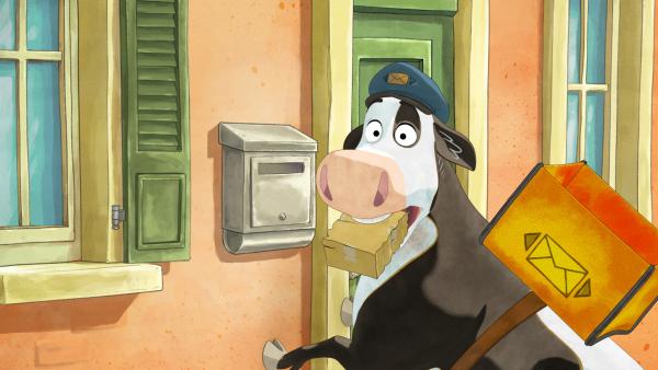 Bild 1 von 3: Lieselotte kann ein bellender Hund nicht davon abhalten, ihren Job zu erledigen.