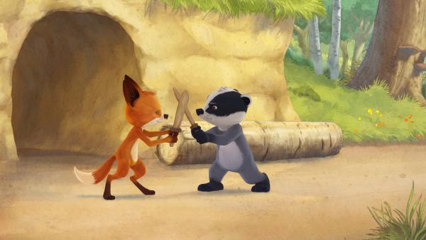 Bild 1 von 3: Rosie und Matteo sind begeistert von Piratengeschichten und spielen diese nach.