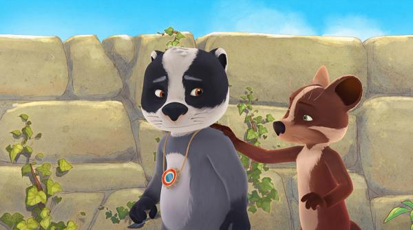 Bild 1 von 4: Martin erklärt Matteo, dass Hilfsbereitschaft kein Grund für eine Auszeichnung ist.