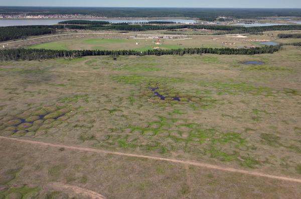 Bild 1 von 3: Der bis in die Mammutzeit zurückreichende arktische Permafrostboden taut heute schneller als je zuvor.
