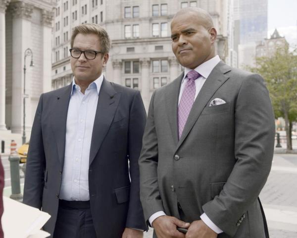 Bild 1 von 11: Jason Bull (Michael Weatherly, l.); Chunk Palmer (Christopher Jackson, r.)