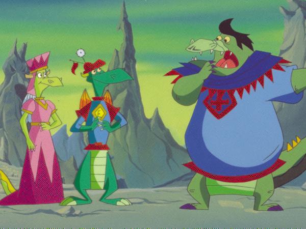 Bild 1 von 5: Bis auf den heutigen Tag wird davon ausgegangen, dass König Artus und seine Ritter der Tafelrunde Menschen waren, doch weit gefehlt!. Denn sie alle waren Drachen!
