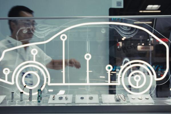 Bild 1 von 1: Illustration E-Auto.