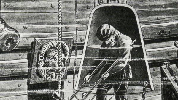 Bild 1 von 6: Den Meeresgrund erforschen: Lange Zeit nutzten die Menschen Taucherglocken. Sie boten Schutz und ermöglichten die Atmung unter Wasser. Sie waren jedoch statisch und ihr Sauerstoffvorrat war nur begrenzt.