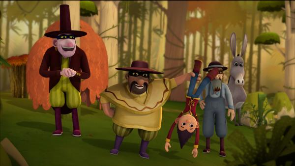 Bild 1 von 6: Die Banditen wollen Tashi nicht freilassen.