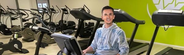 Bild 1 von 2: Eric zeigt, wie mittels Hightech scheinbar Unmögliches im Sport plötzlich möglich wird.