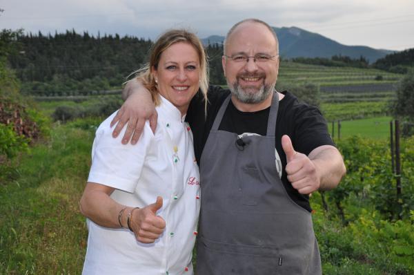 Bild 1 von 2: Christian Lohse und Laura Carraro.