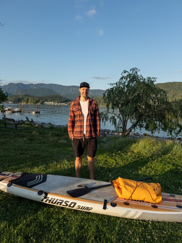 Bild 1 von 13: Sebastian ist begeisterter Outdoor-Sportler und versucht so oft wie möglich in der Natur zu sein.