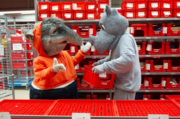 Bild 1 von 8: DIKKA und TanzTapir