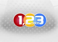 1, 2 oder 3