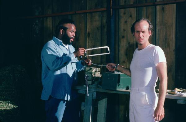 Bild 1 von 3: B.A. Baracus (Mr. T, l.); Murdock (Dwight Schultz, r.)
