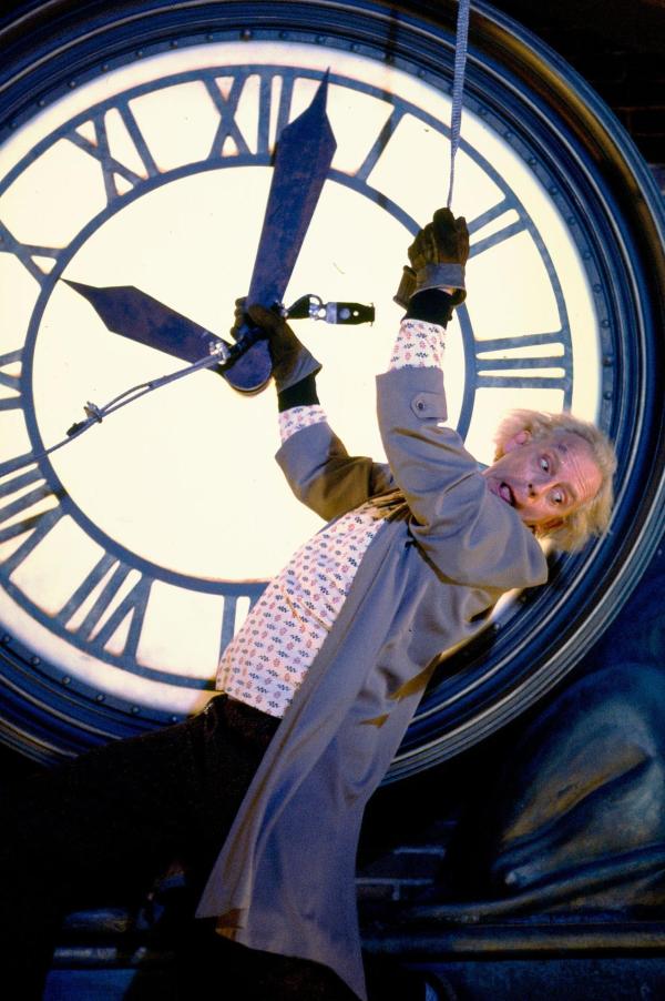 Bild 1 von 23: Im Bild: Christopher Lloyd (Dr. Emmett Brown).