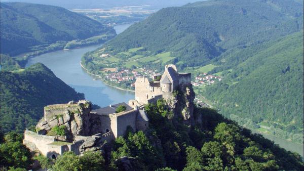 Bild 1 von 10: Im Bild: Ruine Aggstein.