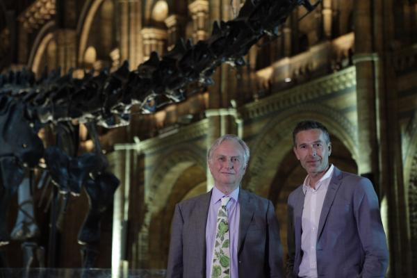 Bild 1 von 3: Dirk Steffens trifft Richard Dawkins, den wohl bekanntesten Evolutionsbiologen der Welt.