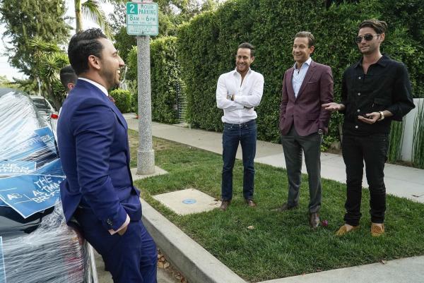 Bild 1 von 8: (v.l.n.r.) Josh Altman; David Parnes; James Harris; Josh Flagg