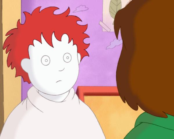 Bild 1 von 3: Laura findet das Gespensterkind überhaupt nicht gruselig .