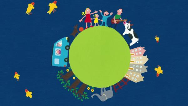 Bild 1 von 2: Olivias Bruder Willi hat eine geistige Behinderung. Ihr kommt es manchmal so vor, als ob er auf einem fremden Planeten leben würde. Deshalb hat ihre Mama Birte Müller auch die Lachgeschichte \