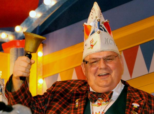 Bild 1 von 3: Heinz Meller, Präsident der Mombacher Bohnebeitel.