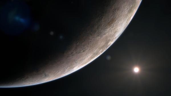 Bild 1 von 2: Venus ist von einer dichten Wolkenschicht bedeckt. Bis die sowjetischen Venera-Sonden auf ihr landeten, wussten wir nicht, wie es darunter aussieht. Die Wolken verhüllen auch die bewegte Vergangenheit der Venus.