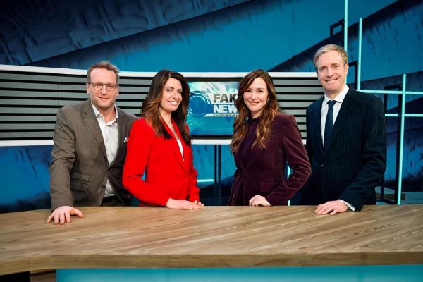 Bild 1 von 5: (v.l.n.r.) Benni Stark; Linda Zervakis; Katrin Bauerfeind; Nils Holst