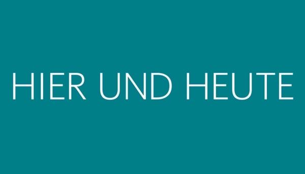 Bild 1 von 2: Hier und Heute - Logo