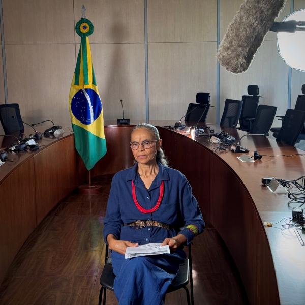 Bild 1 von 11: Brasiliens Umweltministerin Marina Silva: Sie will den Regenwald schützen.