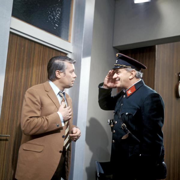 Bild 1 von 3: Im Bild: Peter Weck, Hugo Gottschlich.
