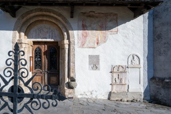 Bild 1 von 6: Der Gottesdienst des ORF wird aus der Pfarrkirche Berg im Drautal, die Mariä Geburt geweiht ist, ausgestrahlt.