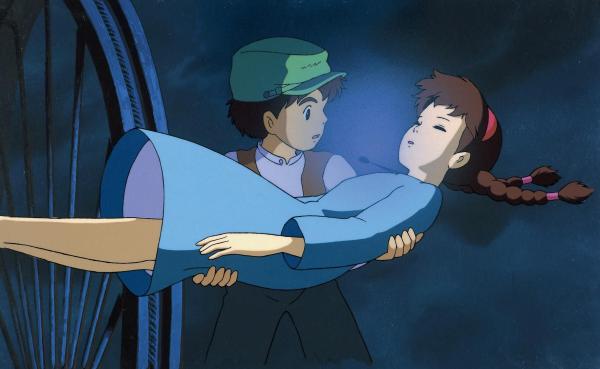 Bild 1 von 4: Pazu (l.); Sheeta (r.)