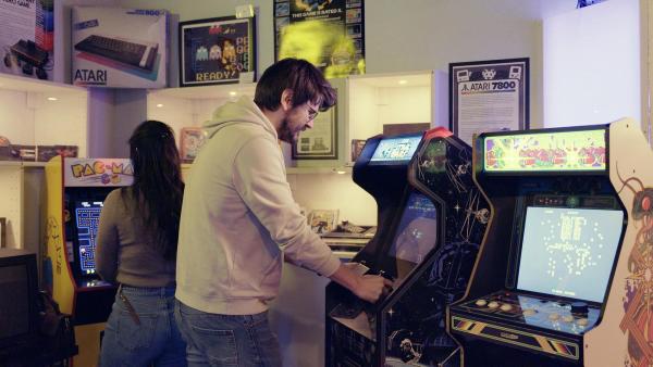 Bild 1 von 13: Im Bild: Arcade Spiele im Computerspielemuseum.