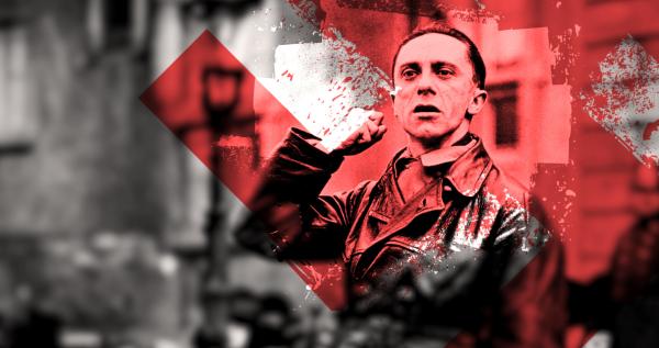 Bild 1 von 7: Joseph Goebbels - Hitlers Propagandaminister. Er folgt dem Diktator bis in den Tod - zusammen mit seiner Frau und den sechs Kindern. Geheimnisse und Abgründe eines Volksverführers.