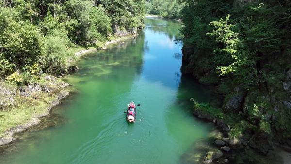 Bild 1 von 9: Kayak-Fahrer an der Steyr.