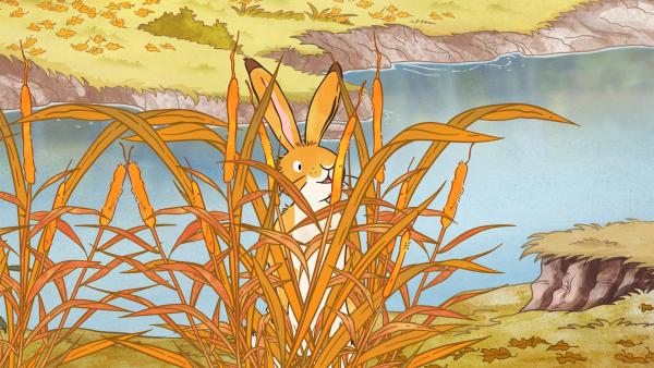 Bild 1 von 5: Der kleine Hase versteckt sich.
© KiKA/SLR Productions Australia Pty.Ltd./Scrawl Studios Pte Ltd./hr/ARD - Honorarfreie Verwendung gemäß AGB im redaktionellen Zusammenhang mit genannter Sendung bei Nennung \