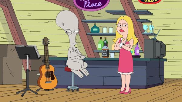 Bild 1 von 8: Roger (l.); Francine Smith (r.)