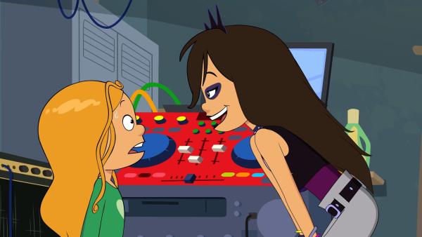 Bild 1 von 3: Wendy erzählt Marine, dass sie vom Planeten Gothika kommt.