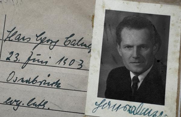 Bild 1 von 3: Personalakte von Hans Georg Calmeyer (1903-1972).