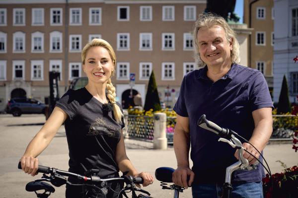 Bild 1 von 8: Im Bild: Silvia Schneider und Christian Laserer, Salzburg.