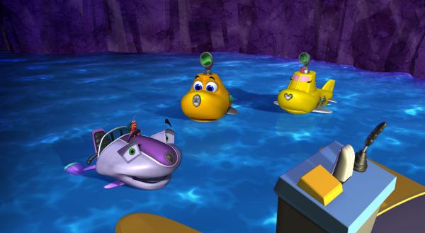 Bild 1 von 2: Timmy und Bess sind von Skid genervt.