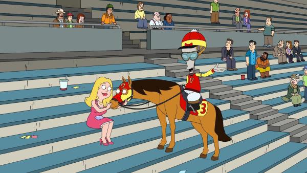 Bild 1 von 7: Francine Smith (l.); Roger (r.)