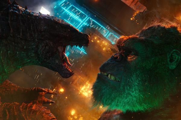 Bild 1 von 1: Godzilla vs. Kong  Godzilla, Kong  SRF/2021 Legendary and Warner Bros. Ent./ GODZILLA TM &