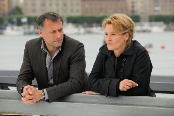 Bild 1 von 8: Im Bild: Michael Nyqvist (Staffan), Suzanne von Borsody (Brigitta Roslin).
