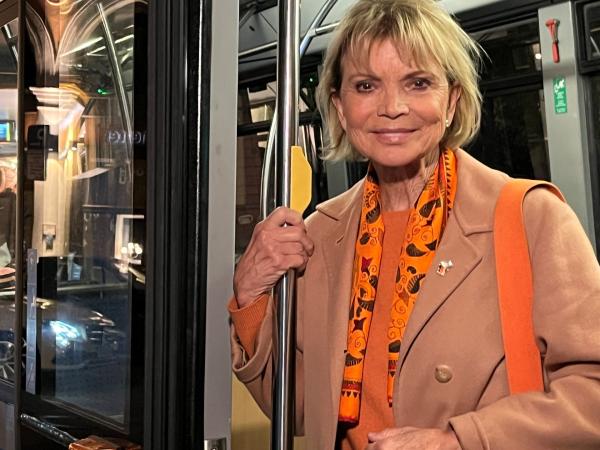 Bild 1 von 6: Schauspielerin Uschi Glas zu Gast in der nachtlinie.