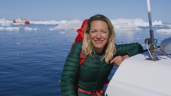 Bild 1 von 5: Die Systemforscherin Antje Boetius untersucht die Auswirkungen des Klimawandels im extremen Naturraum der Polarregionen.