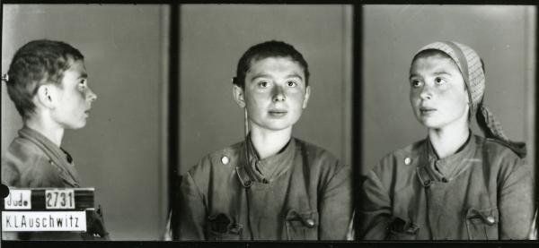 Bild 1 von 6: Der polnische Häftling Wilhelm Brasse muss Mithäftlinge fotografieren.