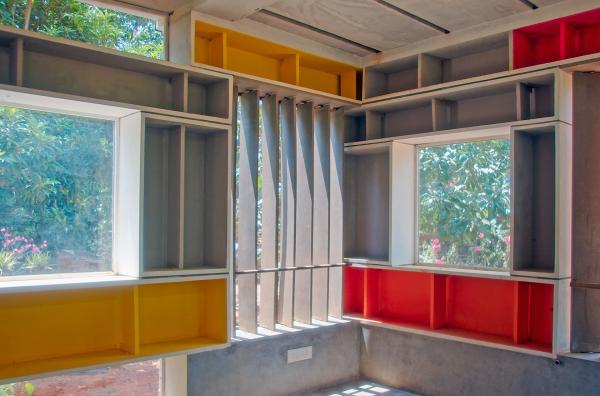 Bild 1 von 5: Die Full Fill Homes der Architektin Anupama Kundoo werden ihrem Namen gerecht: variabel und frei transformierbar, komplett aus nachhaltigem Ferrozement.