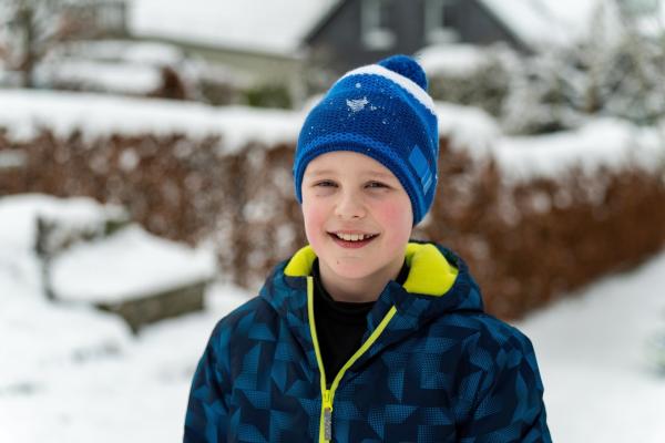 Bild 1 von 2: Ben will die NRW Meisterschaften im Rennrodeln gewinnen.