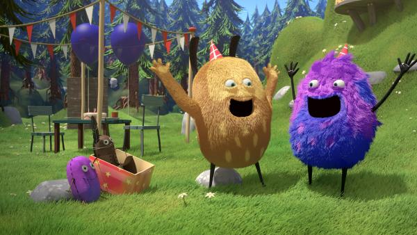 Bild 1 von 3: Kiwi und Strit sind die besten Freunde - auch wenn sie sich nicht immer einig sind.