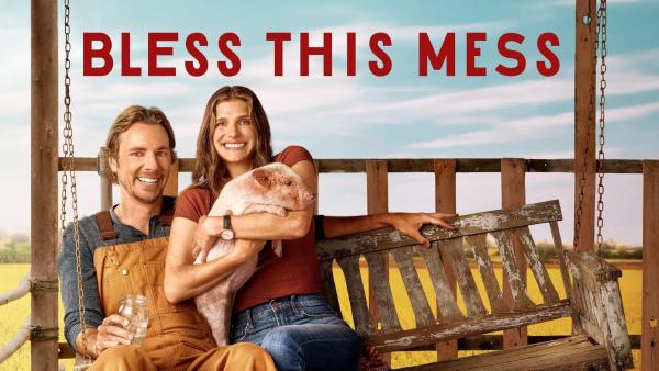 Bild 1 von 13: Bless This Mess - Artwork - Mike (Dax Shepard, l.); Rio (Lake Bell, r.)