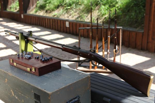 Bild 1 von 5: Im 19. Jahrhundert werden Gewehre zum ersten Mal zu präzisen Schusswaffen.